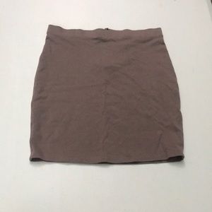 Mauve pencil skirt
